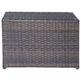thumbnail image 6 of JERFIT 4-Person Outdoor Patio Furniture Set with Cushions & Table, All-Weather PE Wicker, Fully Assembled, Brown, 6 of 9