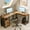 66”Retro (CPU Stand), variant on Home Office Desk, Lofka 66”Corner Desk with Power Outlets, Computer Desk with CPU Stand for Home Office Dorm, Sturdy, Black