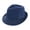Denim Blue, variant on Epoch Hats Company Cotton Denim Fedora Hat (Men)