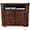 Antique Black, variant on American Heartland 95737LBRP 36 in. Poplar Tall Corner TV Stand with 2 Raised Panel Doors, Light Blue
