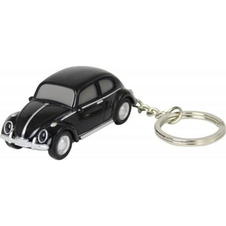 Beetle Specimen Keychain Volkswagen VW Classic Beetle Keychain Keylight Flashlight - Black, Brand New Genuine Volkswagen VW Classic Beetle Keylight - Red By Dreams Co ()