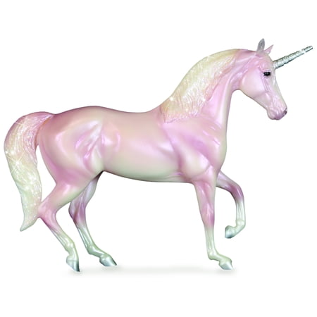 Breyer Classics Freedom Series Aurora Unicorn Fantasy Horse Model Toy Figure - 1: 12 Scale