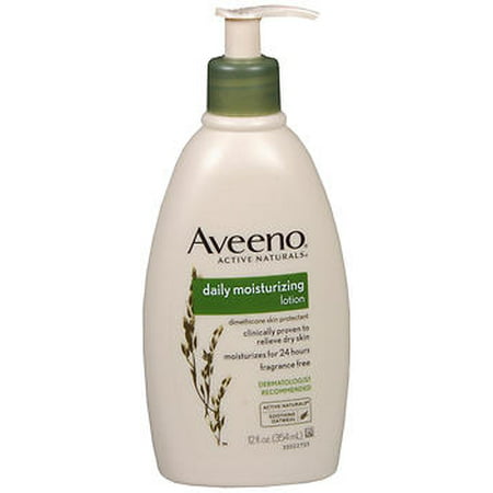 Aveeno Daily Moisturizing Lotion with Oat for Dry Skin, 12 fl. (Best Moisturizing Lotion For Natural Hair)