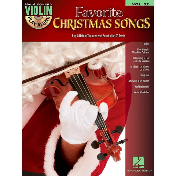 Hal Leonard Violin Play Along: Favorite Christmas Songs (Other)