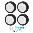 thumbnail image 1 of 1/10 RC Rubber Tires, RC Rubber Tires 4PCS For 1/10 RC Cars, 1 of 8