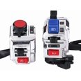 thumbnail image 5 of 7/8 inch Universal Headlight Handlebar ON/OFF Switches Motorcycle Handlebar Horn Turn Signal Start Light Control Switch (1 Pair) (White), 5 of 5