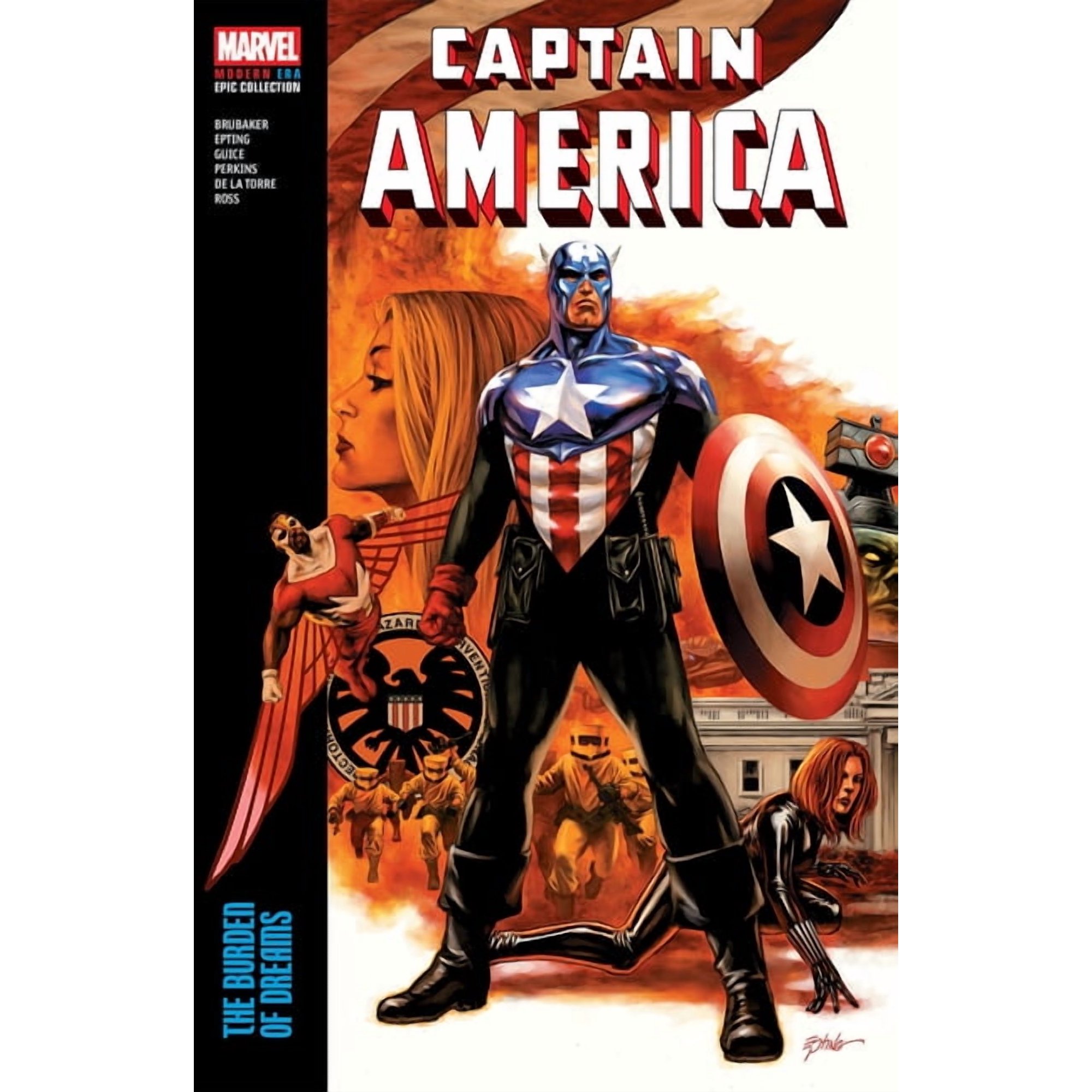 Captain America Modern Era Epic Collection: The Burden of Dreams (Paperback)