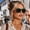 A- Green/Grey, variant on Women's Trendy Aviator Sunglasses Retro Vintage Y2K Double Bridge Black Frame Gold Arms Purple Lens UV400 Protection for Daily Outdoor