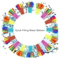 thumbnail image 1 of Globos de Agua Bling Bling Llenado Rápido 111 Uds. Látex Colores Mixtos, 1 of 10