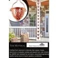 thumbnail image 3 of Rain Chains by JASINC 8.5 ft Pinecone Rain Chain Copper, Water Diverter, JAS3010C, 3 of 5