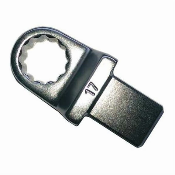 Westward Torque Wrench Head,Box End,17mm 19ZD05