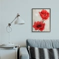 thumbnail image 2 of Stupell Industries Soft Petal Poppies Red Beige Floral Painting Framed Wall Art Design by Daphne Polselli, 2 of 8