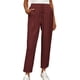 thumbnail image 1 of Pantalones elásticos de la cintura para las mujeres verde oliva cordón sólido bolsillo Jogger longitud completa, 1 of 5
