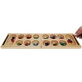 thumbnail image 2 of WE Games Folding Mancala - Solid Wood Board & Glass Stones, 2 of 10