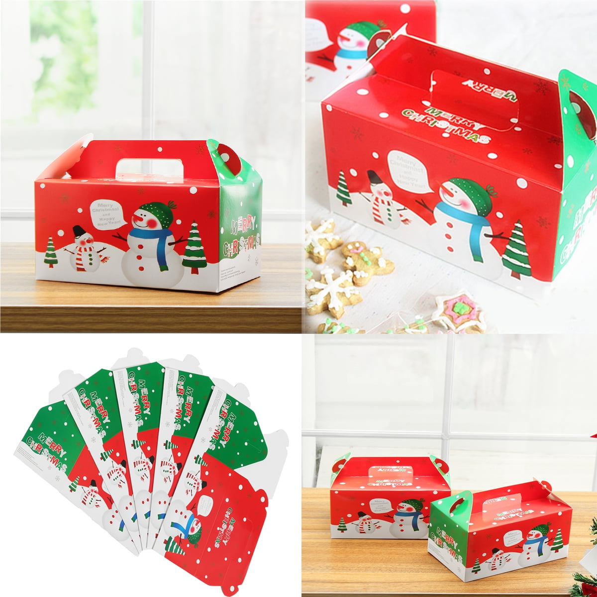 110Pcs Large Personalised Christmas Eve Gift Box Xmas Favour DIY