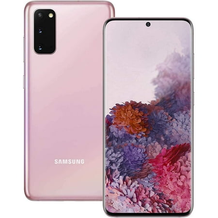Pre-Owned Samsung Galaxy S20 5G 128GB Cloud Pink Fully Unlocked (LCD Shadow) (Refurbished: Good)