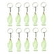 thumbnail image 2 of 10x llavero de María, llaveros católicos para mujeres, hombres, bolso, colgante de llavero, llavero religioso, organizador para Navidad, Verde, 2 of 8