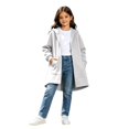 thumbnail image 3 of Shadoumai Long Hoodies for Girls Cute Fashion Long Sleeve Oversized Zip up Hooded Kids Sweatshirt Trendy School Preppy Clothes, 3 of 7