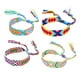 thumbnail image 1 of Pulseras tejidas de la amistad con cierre de nudo corredizo para mujeres, niñas y hombres – Ajustables (paquete de 4), 1 of 5
