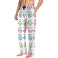 thumbnail image 5 of FREEAMG Owl Cotton Pajama Pant for Men, Super Soft Lightweight Lounge Pajama Bottoms Drawstring Sleepwear Pant with 2 Pockets, 5 of 7