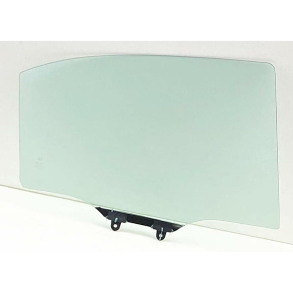 Passenger Right Side Rear Door Window Door Glass Compatible with Acura TSX 4 DR Sedan 2009-2014 Models