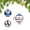 A, variant on Eoozwa 12PCS Patriotic Ornaments Hanging Balls 4th of July Independence Day Tree Ornaments Red White Blue Stars Balls for Holiday Wedding Veteran Day Tree Decorations