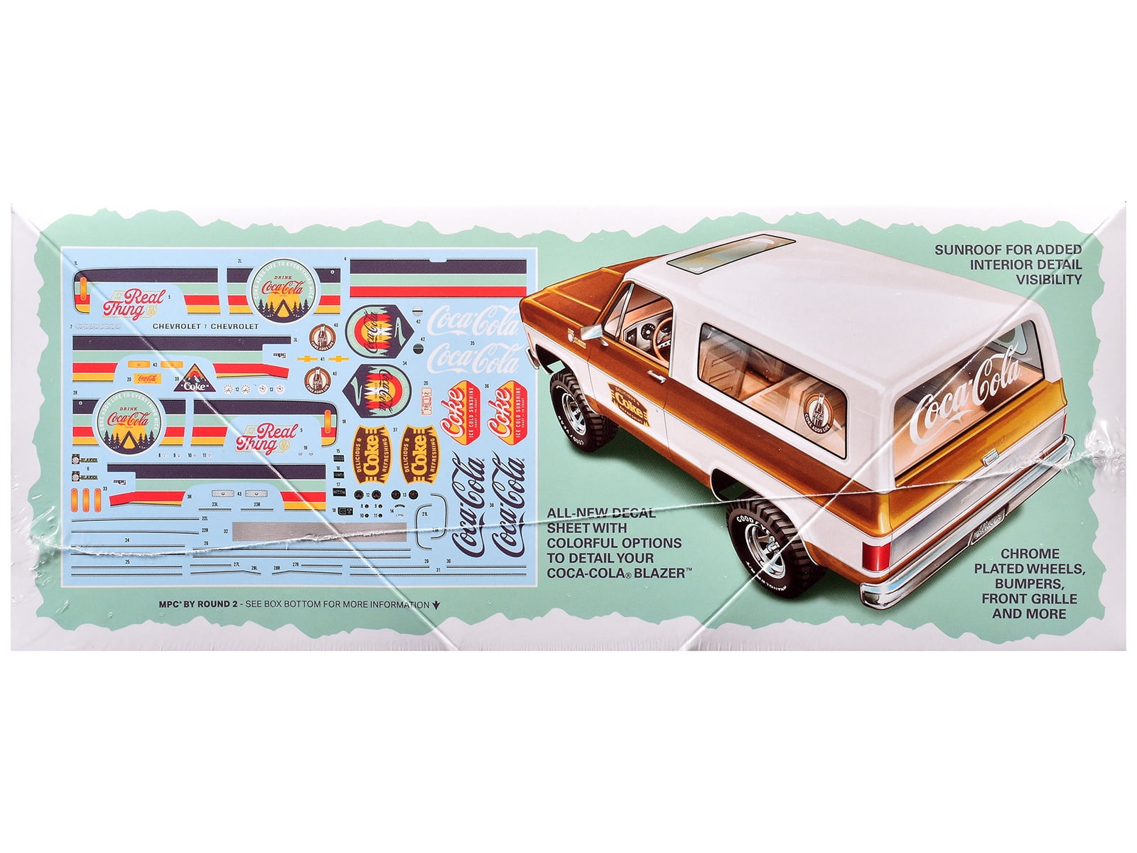Chevy K5 Blazer Super Snap MPC Coke Model Kit