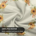thumbnail image 5 of Fall Autumn Round Tablecloth 60Inch Pumpkin Sunflower Circle Reusable Heat Resistant Washable Table Cloth Cover for Kitchen Dining Seasonal Holiday Farmhouse Decor, 5 of 6