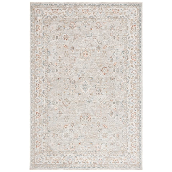 SAFAVIEH Culture Wilson Abstract Area Rug, Grey/Blue Rust, 8' x 10'