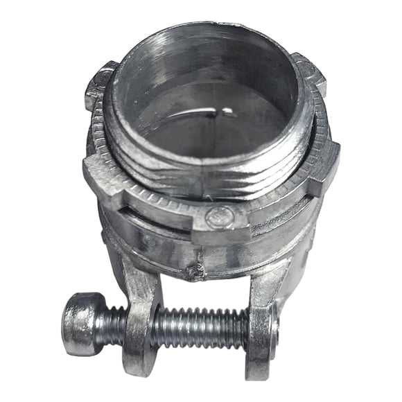 Conector Flexible Recto Anclo 3/4" Metal Galvanizado