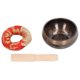 thumbnail image 4 of Tibetan Singing Bowls Set with Gasket Stick 3in Bowl Diameter Hand Hammered Portable Buddha Sound Bowl for Meditation, 4 of 4