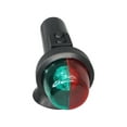 thumbnail image 2 of Pactrade Marine Boat LED Portable Bi-Color Port/Starboard inflatables Navigation Light Battery Operated Suction Mount, 2 of 6