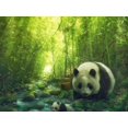 thumbnail image 1 of Panda dans les Bois - Peinture Diamant DIY, 1 of 6