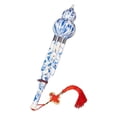 thumbnail image 2 of Almencla Chinese Hulusi Flute Gourd Hlute with Mouthpiece Woodwind with Chinese Knot Professional Chinese Folk Instrument Traditional Multicolor C Key, 2 of 8