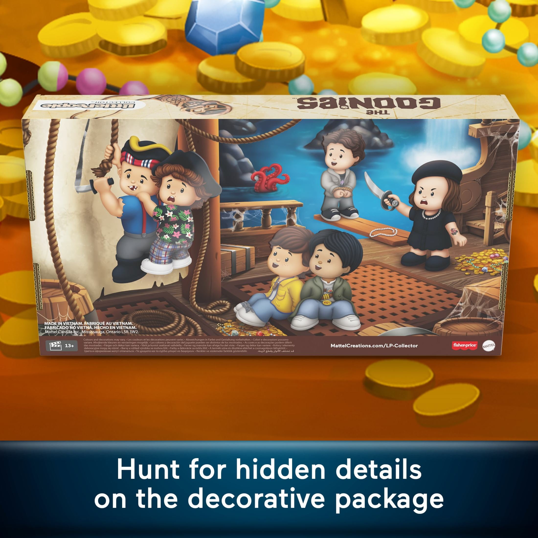 Little People Collector The Goonies Special Edition Set for Movie Fans, 5 Figures