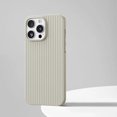 thumbnail image 4 of Luxury Corrugated Pattern For Magsafe Magnetic Wireless Charge Case For iPhone 15 14 13 12 Pro Max Bumper Hard PC Matte Cover, 4 of 5
