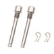 thumbnail image 5 of 2 Piezas Pernos de Freno de Disco de Bicicleta Perno de Abrazadera de Freno Pernos de Rotor de Ciclo Inserciones de Pasador de Rosca M4 Tornillos Piez plata, 5 of 8