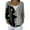 Grey, variant on Wang6 Womens Plus Size Cardigan Sweaters Black Open Front Button Long Sleeve Knit Sweater Fall Winter V Neck Cute Animal Printed Knitted Outwear Tops Orange XL