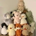 thumbnail image 1 of Jellycat rizado serie oso zorro panda cachorro muñeco de peluche para niñas regalo del Día de San Valentín, 1 of 5