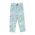 thumbnail image 4 of Daiia Butterflies Women's Sleep Pant with Pockets and Drawstring,Pajama Pants-Small, 4 of 9