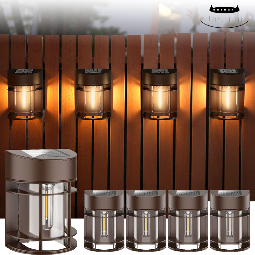 Solar Fence Lights, Upgrade Solar Deck Lights