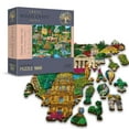 thumbnail image 3 of Trefl Wood Craft 1000 Piece Wooden Puzzle - France - Famous Places, 3 of 11