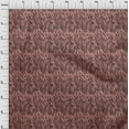 thumbnail image 3 of oneOone Cotton Poplin Dusty Rose Fabric Tiger Animal Skin Sewing Material Print Fabric By The Yard 56 Inch Wide, 3 of 4