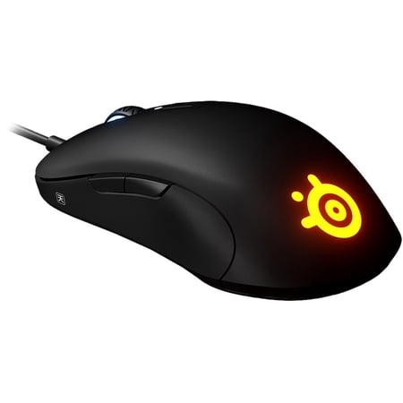 UPC: 0813682027308 | SteelSeries Sensei Ten 62527 Black 8 Buttons 1 x Wheel USB Wired Optical 18000 dpi Gaming Mouse