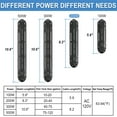thumbnail image 5 of Tawatiler Aquarium Heater,200W Fish Tank Heater with LED Digital Display & 5 Safety Protection,Submersible Aquarium Heater with 2 Suction Cup and 8.2Ft Cord for 20-40 Gallon Fish Tank, 5 of 8