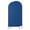 Blue, variant on Pure Black Wedding Arch Cover, Stretchy Spandex Arch Backdrop Stand Covers 4 FT, Simple Solid Color Round Top Arched Backdrop Cover for Birthday Party Ceremony Baby Shower Event