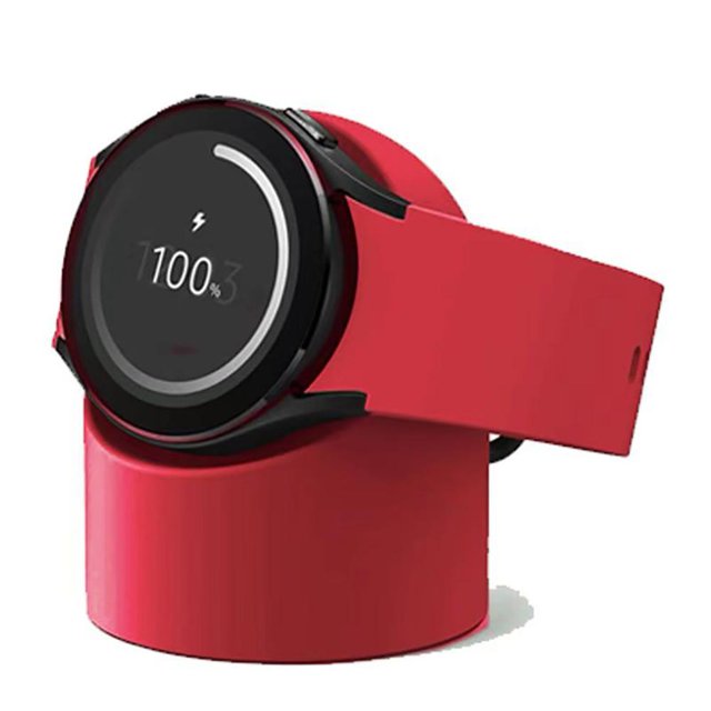 Organizador de cables con soporte de cargador inalámbrico de silicona para Galaxy Watch /5Pro 5 piezas
