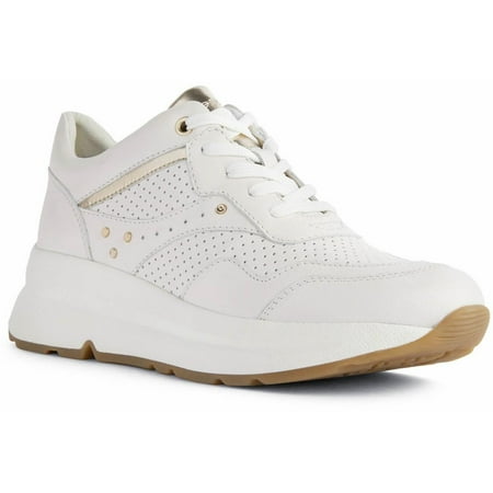 

Geox Womens Backsie Leather Sneakers