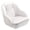 All white, variant on Gaderth Boat Captain Chair,Captain Bucket Seat,Piping Pontoon Boat Seat With Armrest,Ergonomic Backrest,Thick Compression Foam,Leader Accessories