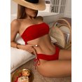 thumbnail image 2 of Bikini de lujo con diamantes de imitación para mujer, bañador Sexy con correa de Diamante Azul, traje de baño brasileño con Push-Up, traje de baño triangular con lazo lateral 2024, 2 of 5